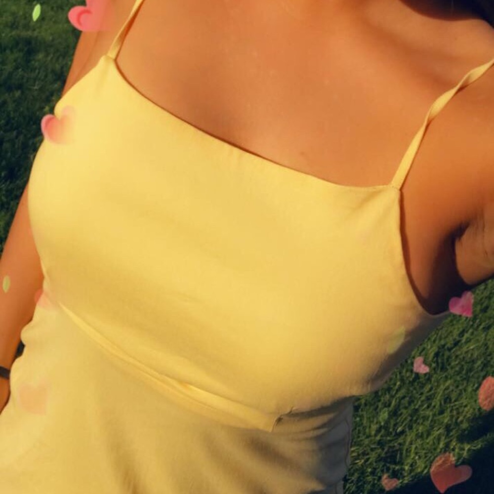 Yellow dress